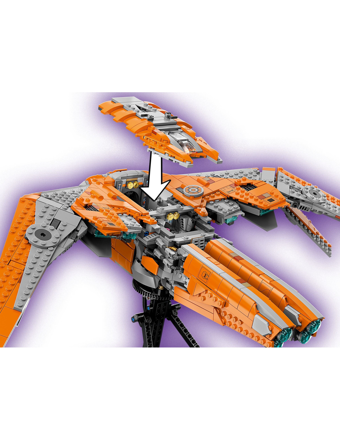 Marvel lego ship sale