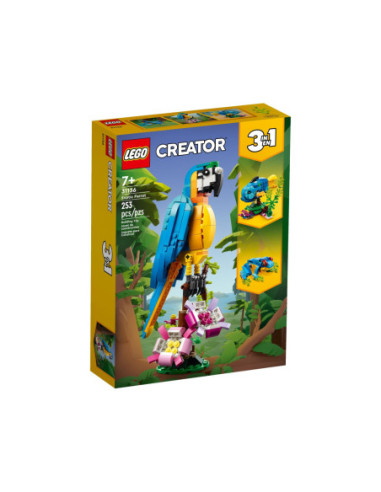 Exotischer Papagei – Schöpfer 3-in-1 LEGO 31136