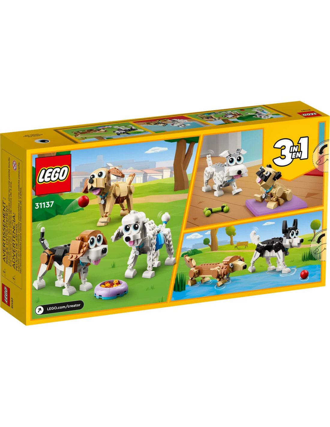 Lego dog set sale