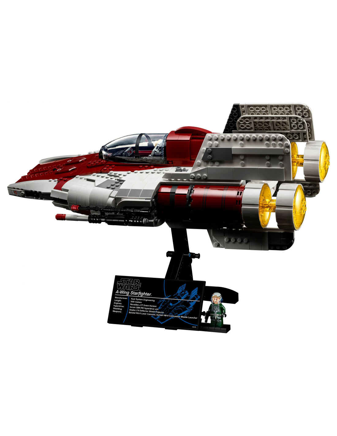 A wing fighter Star Wars LEGO 75275