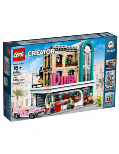 Downtown Restaurant - Creator Expert LEGO 10260 - slightly damaged box