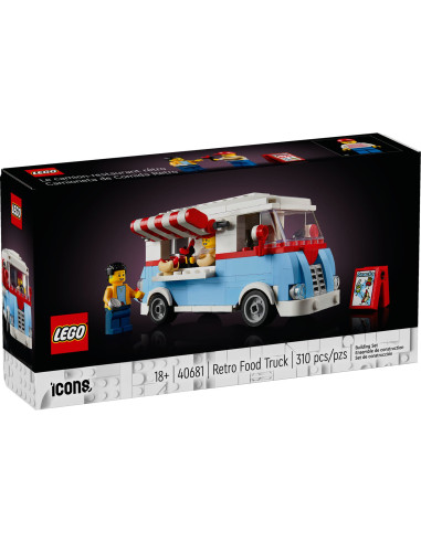 Retro pojazdné občerstvenie - Promotional LEGO 40681