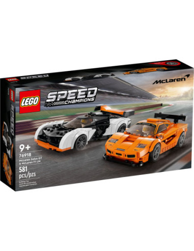 McLaren Solus GT and McLaren F1 LM - Speed Champions LEGO 76918