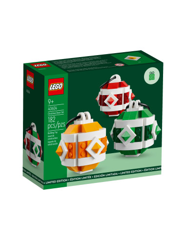 Set Weihnachtsdekorationen – Saisonales LEGO 40604