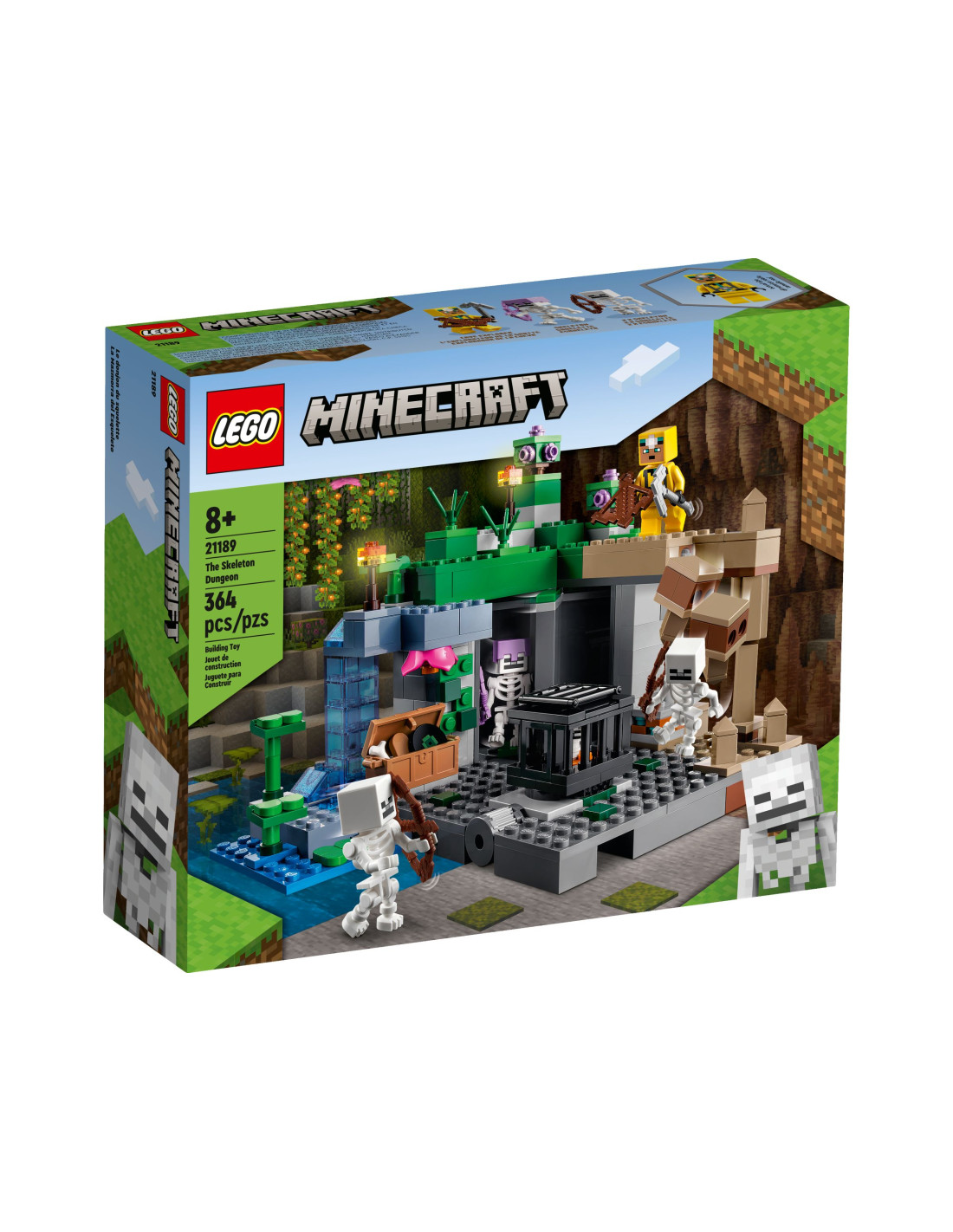 Skeleton Cave Minecraft LEGO 21189