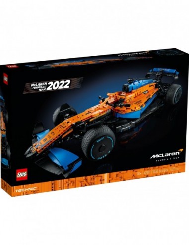 McLaren Formula 1 racing car - original version Pirelli - LEGO 42141