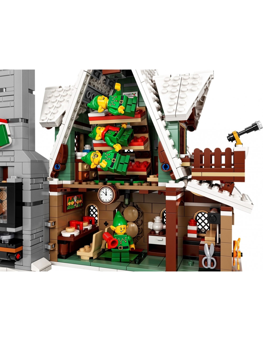 Lego elf 2024 house christmas