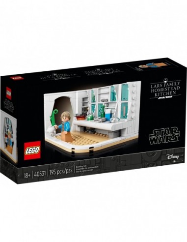 Kitchen in the Lars family homestead - LEGO 40531