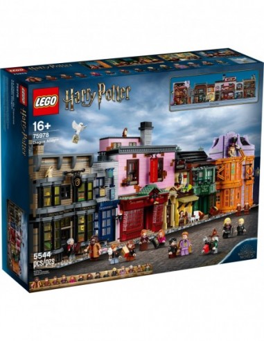 Diagonale Straße - LEGO 75978 – leicht beschädigte box