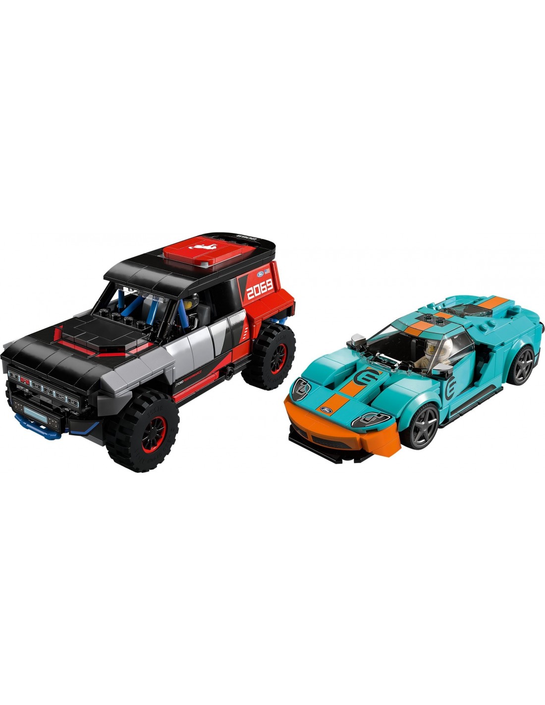 Ford GT Heritage Edition and Bronco R LEGO 76905