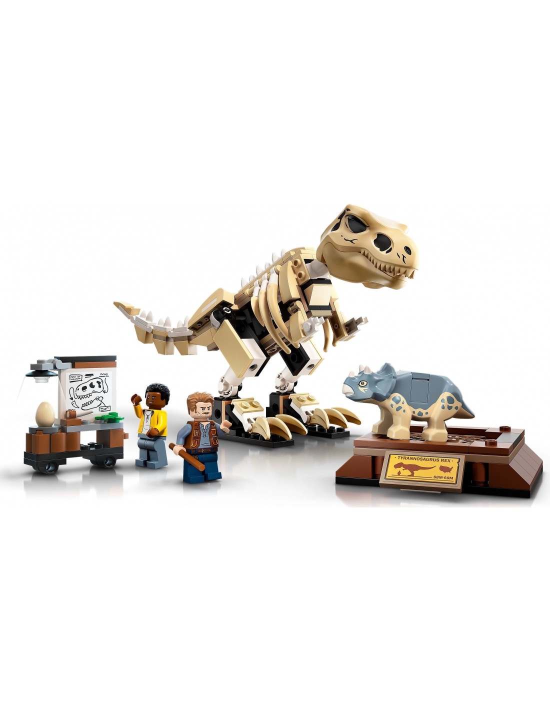 T-rex fossil exhibition - LEGO 76940