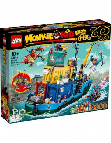 Die geheime Basis von Team Monkie Kid – LEGO 80013