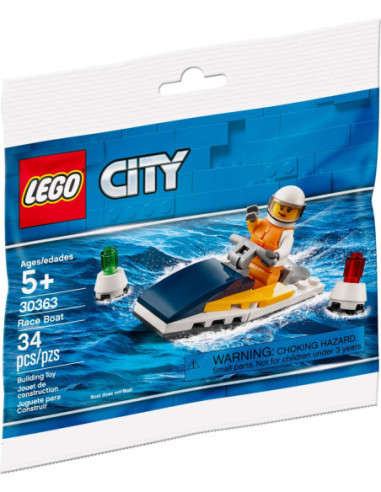 Racing boat polybag - LEGO 30363