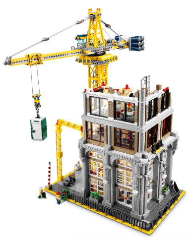 Modular construction site - Bricklink LEGO 910008