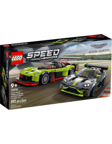 Aston Martin Valkyrie AMR Pro und Aston Martin Vantage GT3 LEGO 76910