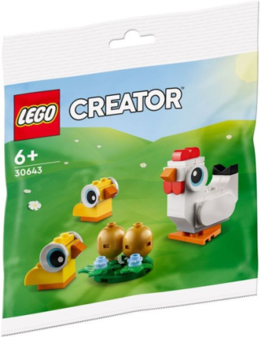 Osterhenne mit Küken - LEGO 30643