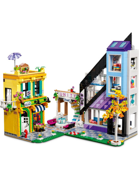 Flower shop and design studio in the city center - Friends LEGO 41732