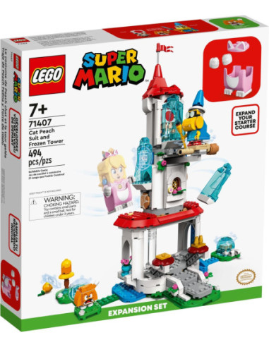Peach the Cat and the Ice Tower - Expansion Set - Super Mario™ LEGO 71407