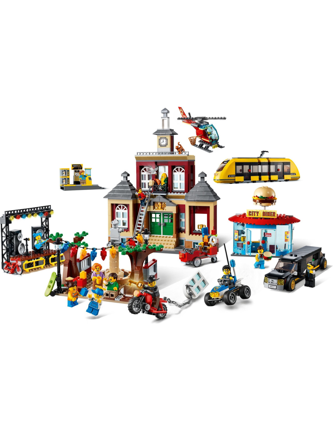 Lego city discount main square set