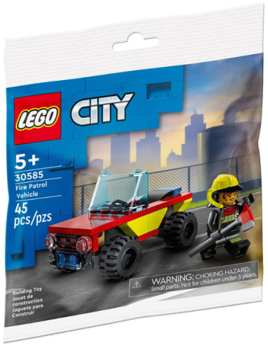Fire patrol car polybag - LEGO 30585
