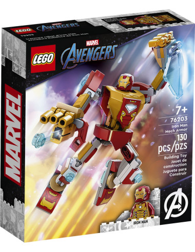 Die Roboterrüstung von Iron Man - LEGO 76203